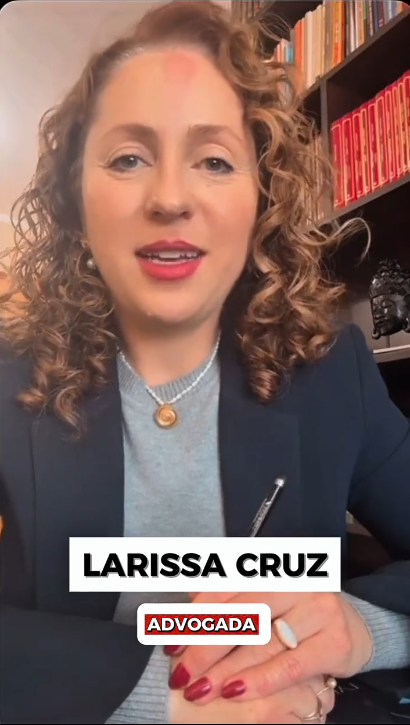 Depoimento em vídeo de Larissa Cruz